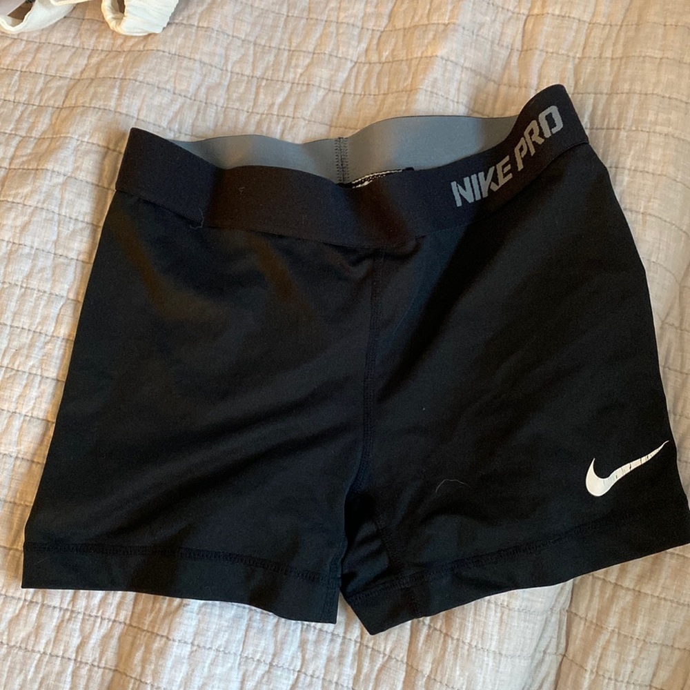 BLACK NIKE PRO SPANDEX
